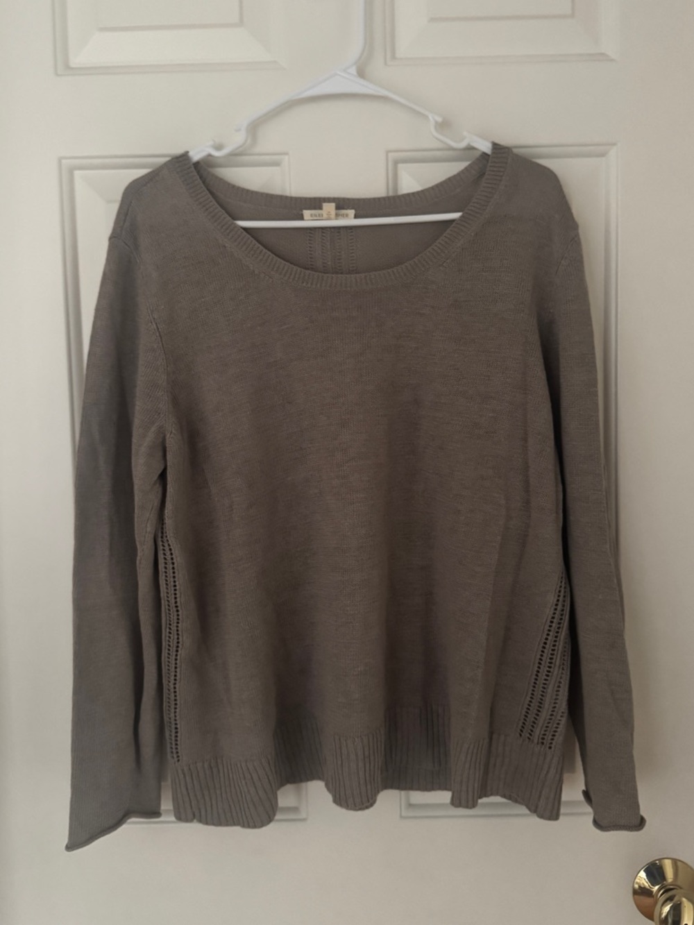 Eileen Fisher Linen Knit Sweater